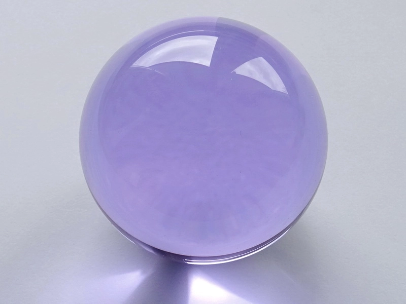 Crystal Glass Balls 100 mm Purple | Crystal Balls | Crystal Spheres